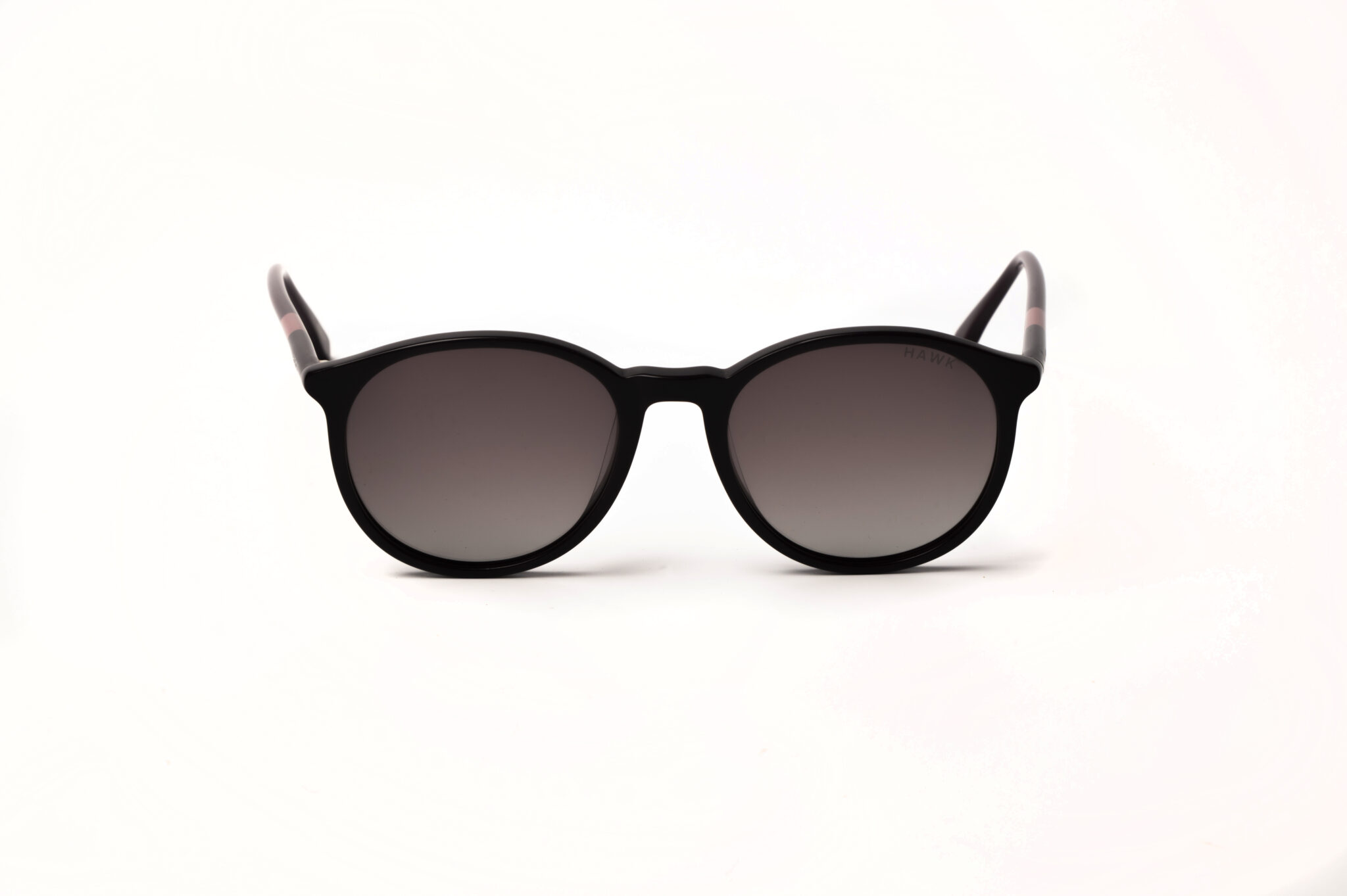 Eksklusive Runde Solbriller i Sort – Stilfuld Elegance