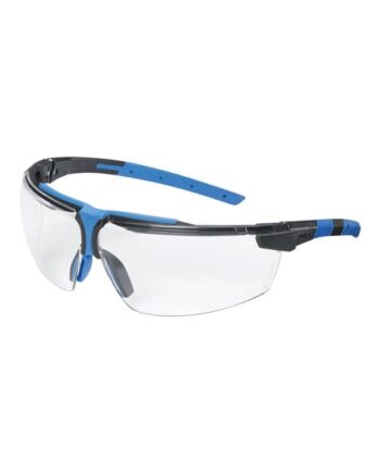 Sort Uvex Safety Glasses Black Blue - Uvex Ensight  - 4031101630991