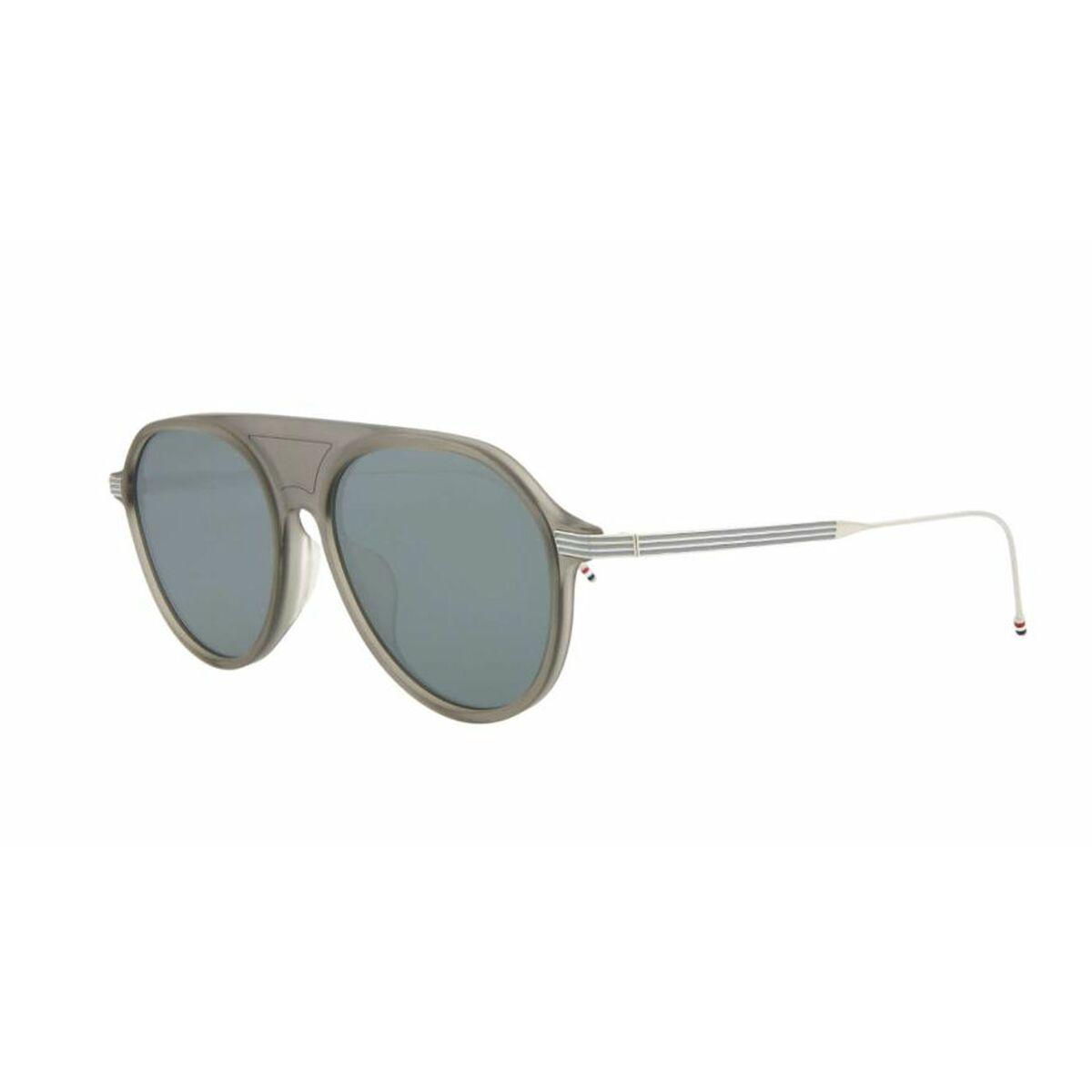 Thom Browne Solbriller TB-809 Gry/Sølv - Trendy UV400 Beskyttelse
