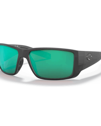 Sort Costa Blackfin Pro 580g Matte Black Green Mirror - Costa Del Mar Ensight  - 097963887311