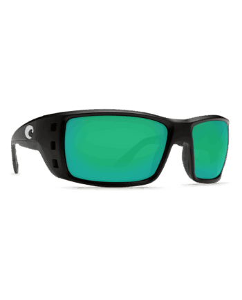 Costa Del Mar Solbriller Permit 580g - Matte Black Grøn Spejl