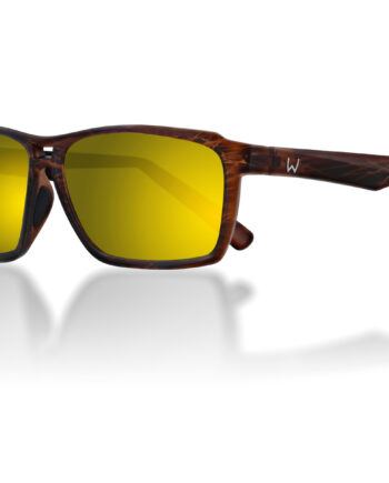 Gul Westin Street 150 Polarid Solbrille Street 150 Matte Brown Yellow - Ensight  - 5707549488133
