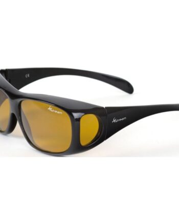 Gul Xstream Cover Solbrille - Ideel til Brillebrugere