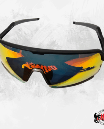 Mira Anti Scratch Racing Brille Sort Red Mirror - Tko Ensight  - 6430064435779