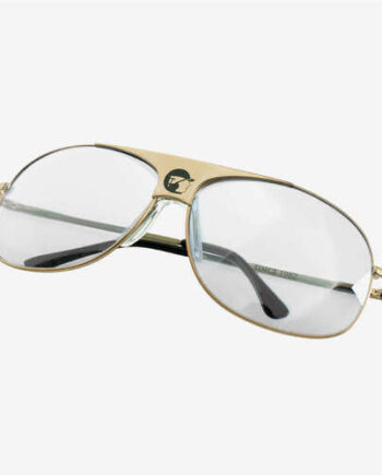 Finntack Pro Brille Rayban Style Guld Klar - Finntack Ensight  - 6438076347981