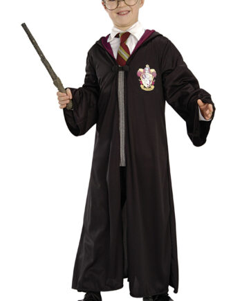 Harry Potter Pakke Med Kappe Briller Tryllestav - Rubie's Ensight  - 082686053785