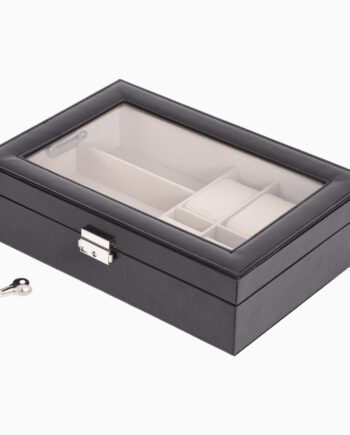 Sort Æske Til Briller 21cm 30cm 8cm Athena - Koopman Ensight