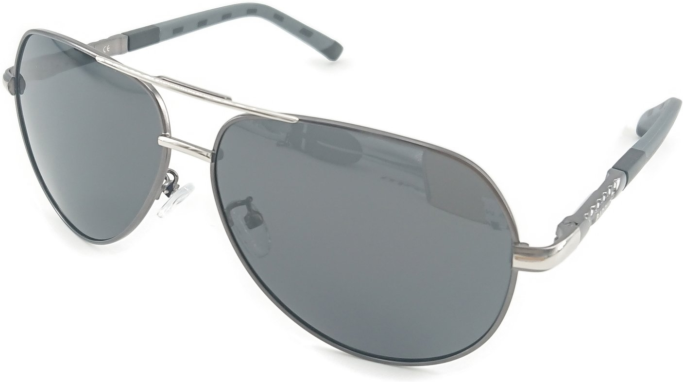 Sort Herre Solbrille Kaleu Outlook Aluminium Magnesium Stel Polariserede Uv400 Linser Inkl Etui Mikrofiberpose - Kaleu Ensight