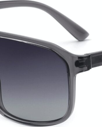 Grå Pilot Solbriller Kaleu Faux Til Mænd Beskyttelse - Kaleu Ensight