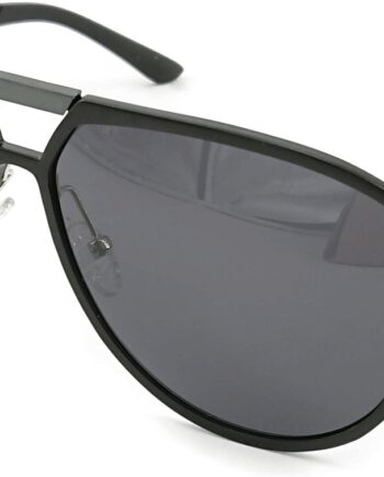 Sort Herre Solbriller Kaleu Glow Polariserede Uv400 Antirefleks Aluminium Magnesium Inkl Etui - Kaleu Ensight