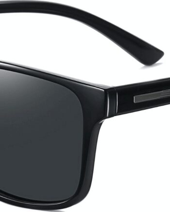 Sort Solbriller Til Mænd Kaleu Cave Regulære Tr90 140 - Kaleu Ensight