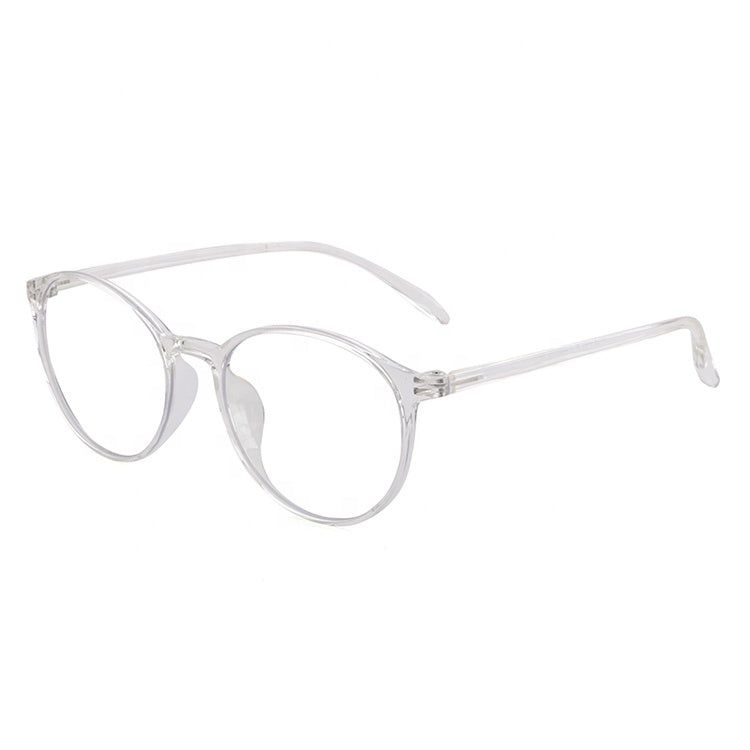 Round Blue Light Brille Transparent Preloved - Ensight
