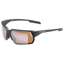 Sort Cratoni Lite Color Sport Black Matt Amber Silver Mirro Str Uni Solbriller - Cratoni Ensight  - 4035849094121