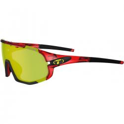 Gul Sledge Crystal Red Clarion Yellow Red Clear Solbriller - Tifosi Ensight  - 848869018336