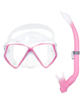 Pink Mares Pirate Junior Maske Snorkelsæt - Mares Ensight  - 792460251473