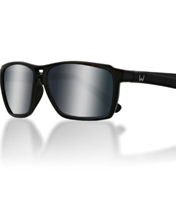 Sort Westin Street 150 Polarid Solbrille Street 150 Matte Black Smoke Blue - Ensight  - 5707549488140